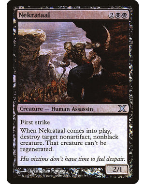 Magic: The Gathering Nekrataal (163) Lightly Played Foil