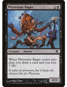 Magic: The Gathering Phyrexian Rager (167) Lightly Played