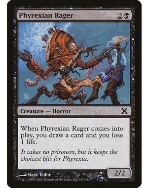 Magic: The Gathering Phyrexian Rager (167) Lightly Played