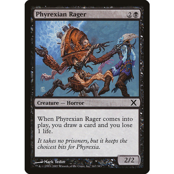 Magic: The Gathering Phyrexian Rager (167) Lightly Played