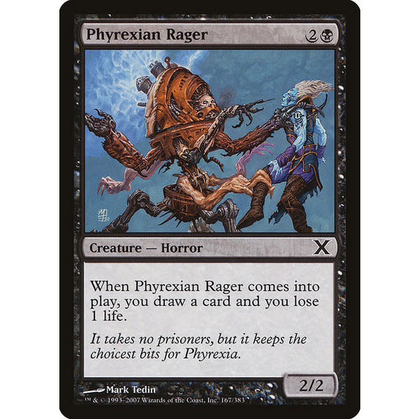 Magic: The Gathering Phyrexian Rager (167) LP