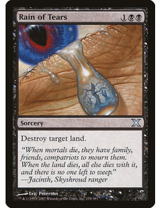 Magic: The Gathering Rain of Tears (170) Moderately Played