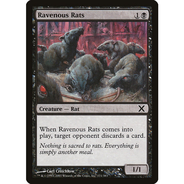 Magic: The Gathering Ravenous Rats (171) LP