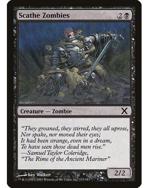 Magic: The Gathering Scathe Zombies (175) Lightly Played