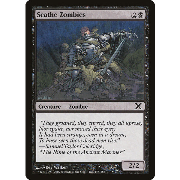 Magic: The Gathering Scathe Zombies (175) Lightly Played