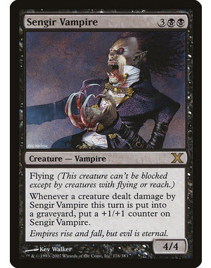 Magic: The Gathering Sengir Vampire (176) Moderately Played