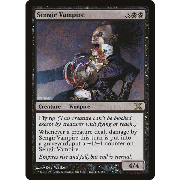 Magic: The Gathering Sengir Vampire (176) Moderately Played