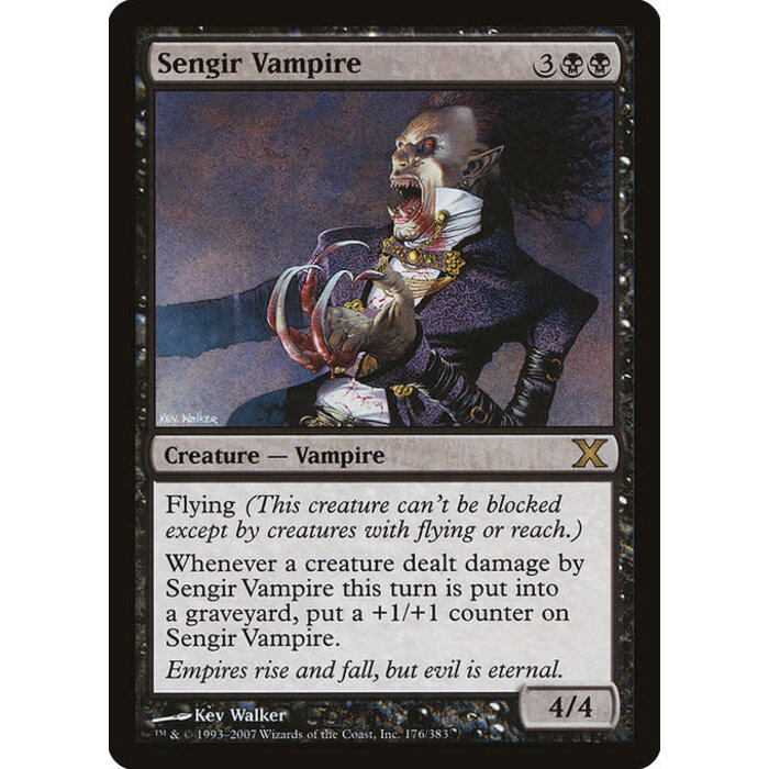 Magic: The Gathering Sengir Vampire (176) Moderately Played