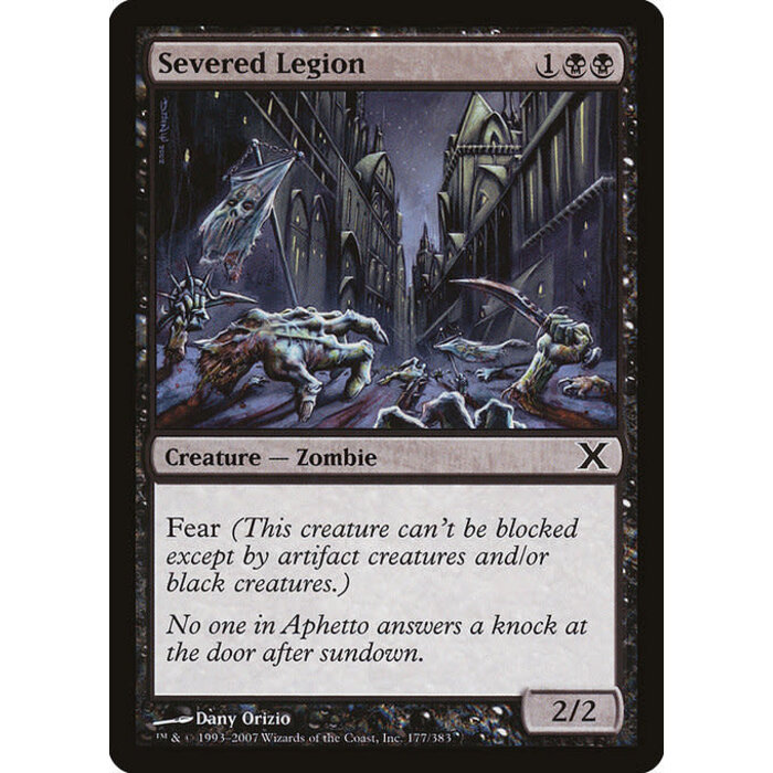 Magic: The Gathering Severed Legion (177) Moderately Played