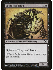 Magic: The Gathering Spineless Thug (180) Lightly Played
