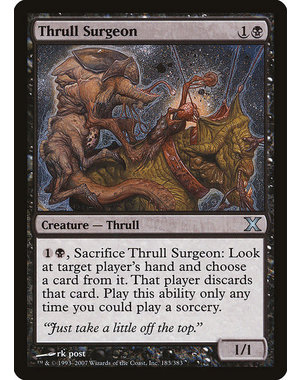 Magic: The Gathering Thrull Surgeon (183) Moderately Played