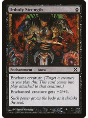 Magic: The Gathering Unholy Strength (185) Moderately Played