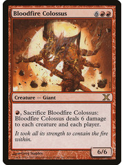 Magic: The Gathering Bloodfire Colossus (191) Moderately Played