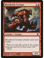 Magic: The Gathering Bloodrock Cyclops (192) Lightly Played