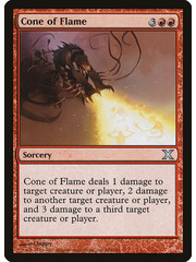 Magic: The Gathering Cone of Flame (194) Lightly Played