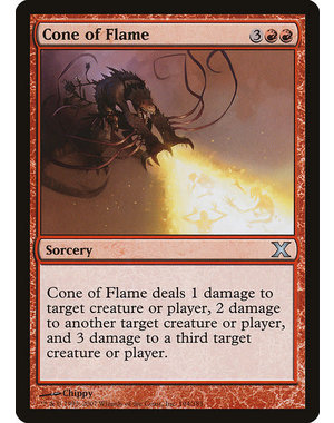Magic: The Gathering Cone of Flame (194) Lightly Played