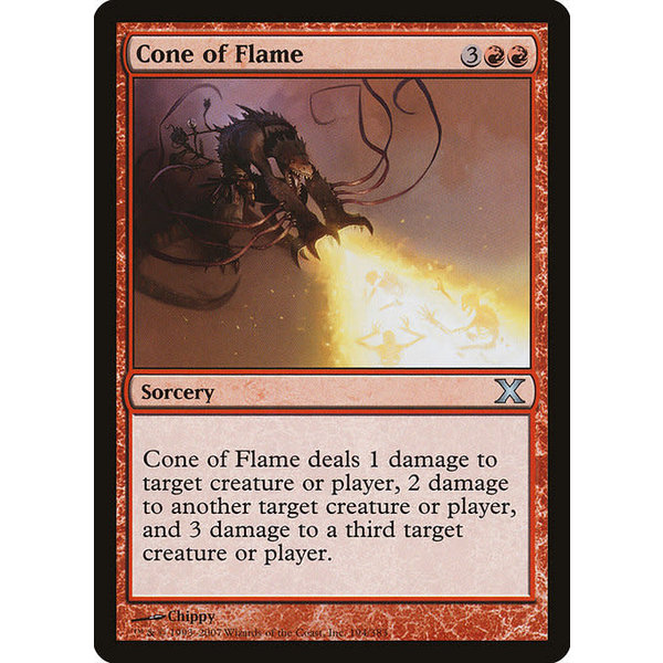 Magic: The Gathering Cone of Flame (194) Lightly Played