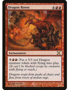Magic: The Gathering Dragon Roost (197) Moderately Played