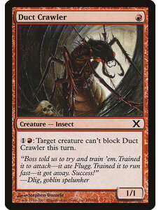 Magic: The Gathering Duct Crawler (198) Lightly Played