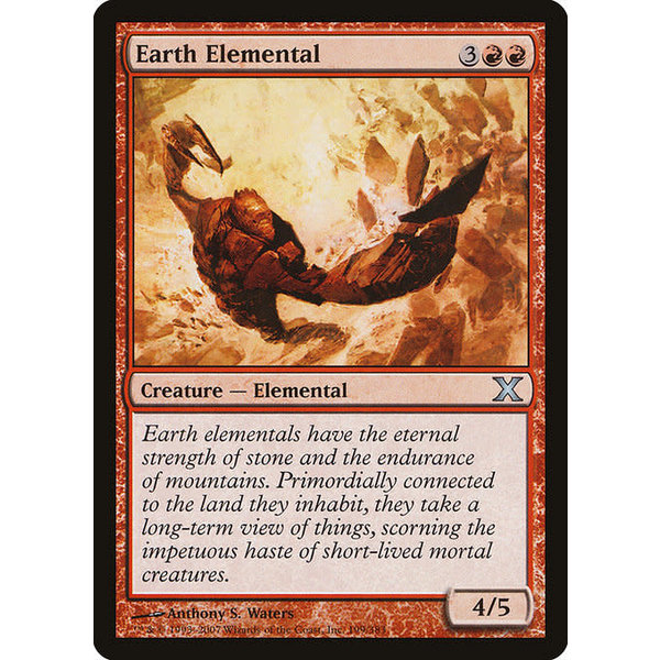 Magic: The Gathering Earth Elemental (199) Lightly Played
