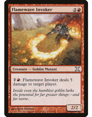 Magic: The Gathering Flamewave Invoker (202) Lightly Played