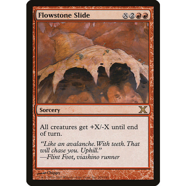 Magic: The Gathering Flowstone Slide (203) Lightly Played