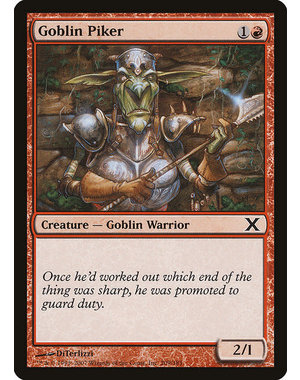 Magic: The Gathering Goblin Piker (209) Lightly Played