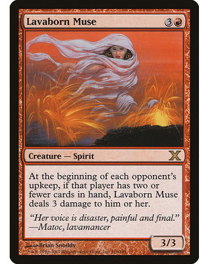 Magic: The Gathering Lavaborn Muse (216) LP