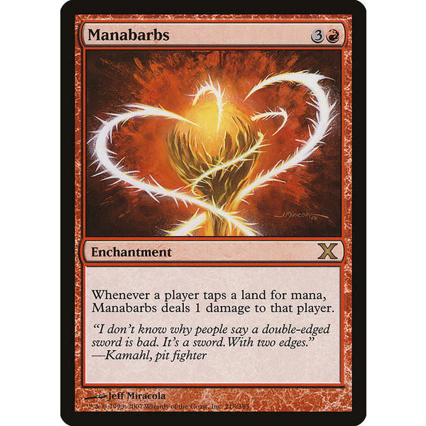 Magic: The Gathering Manabarbs (218) LP