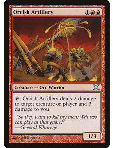 Magic: The Gathering Orcish Artillery (220) Damaged