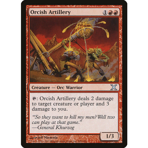 Magic: The Gathering Orcish Artillery (220) DMG