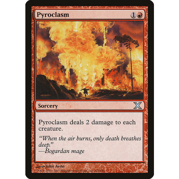 Magic: The Gathering Pyroclasm (222) Heavily Played