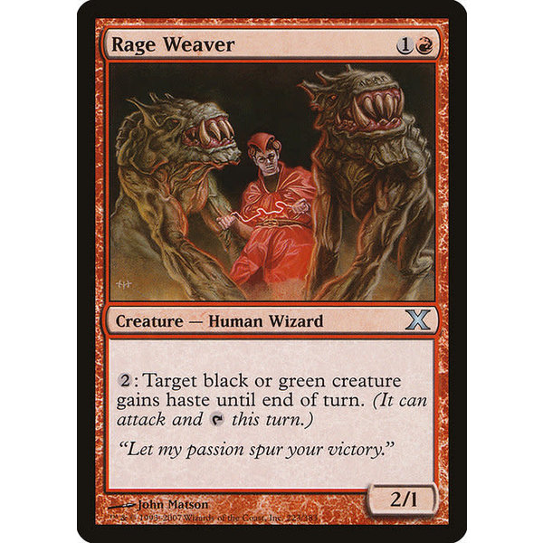 Magic: The Gathering Rage Weaver (223) Lightly Played