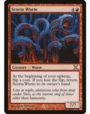 Magic: The Gathering Scoria Wurm (227) MP