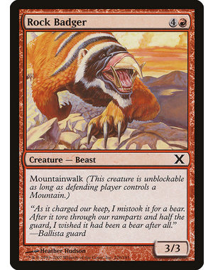 Magic: The Gathering Rock Badger (226) Lightly Played