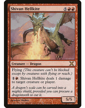 Magic: The Gathering Shivan Hellkite (231) Heavily Played