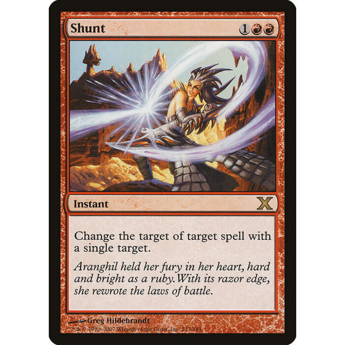 Magic: The Gathering Shunt (233) Heavily Played