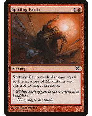 Magic: The Gathering Spitting Earth (238) Lightly Played