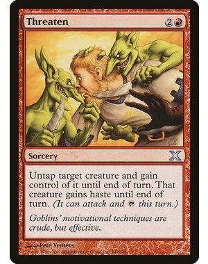 Magic: The Gathering Threaten (242) Lightly Played