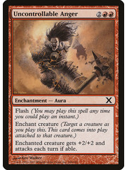 Magic: The Gathering Uncontrollable Anger (244) Heavily Played