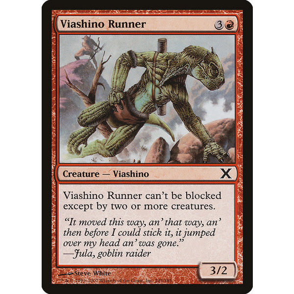 Magic: The Gathering Viashino Runner (245) Lightly Played