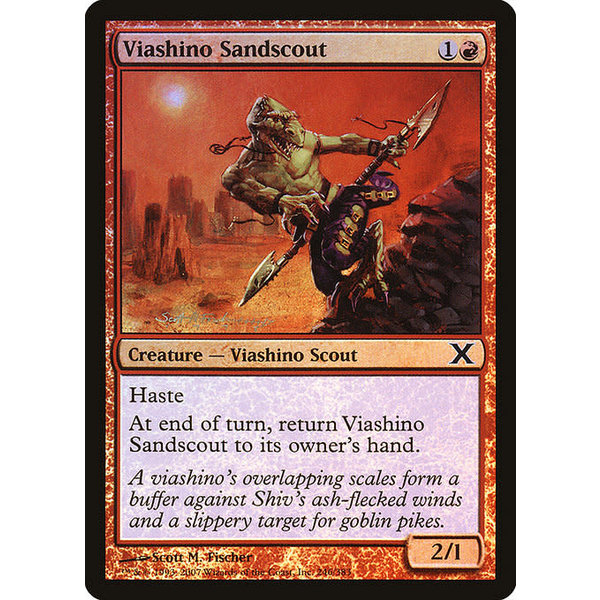 Magic: The Gathering Viashino Sandscout (246) Lightly Played Foil