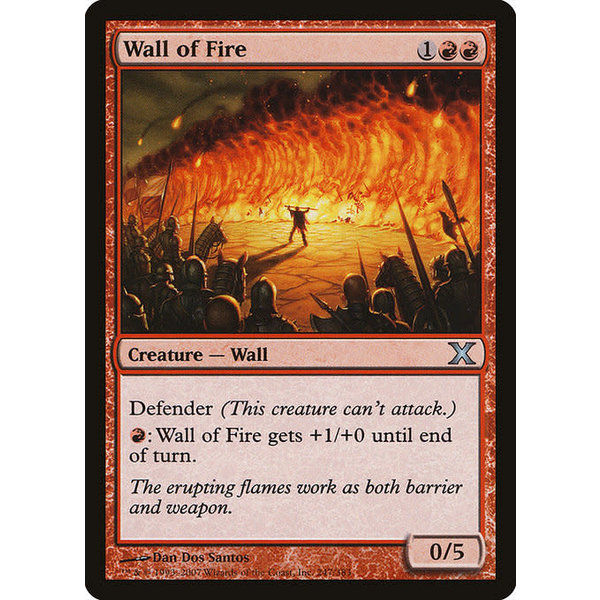 Magic: The Gathering Wall of Fire (247) Lightly Played