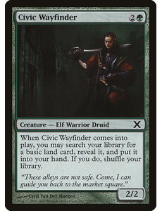 Magic: The Gathering Civic Wayfinder (255) Moderately Played