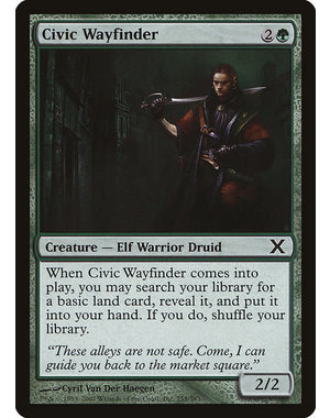 Magic: The Gathering Civic Wayfinder (255) Moderately Played