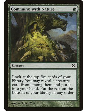 Magic: The Gathering Commune with Nature (256) HP