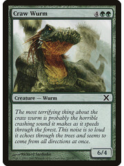 Magic: The Gathering Craw Wurm (257) Lightly Played