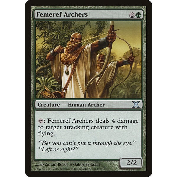 Magic: The Gathering Femeref Archers (264) Moderately Played