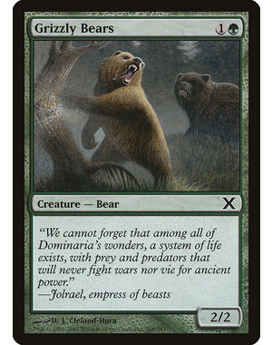 Magic: The Gathering Grizzly Bears (268) Lightly Played