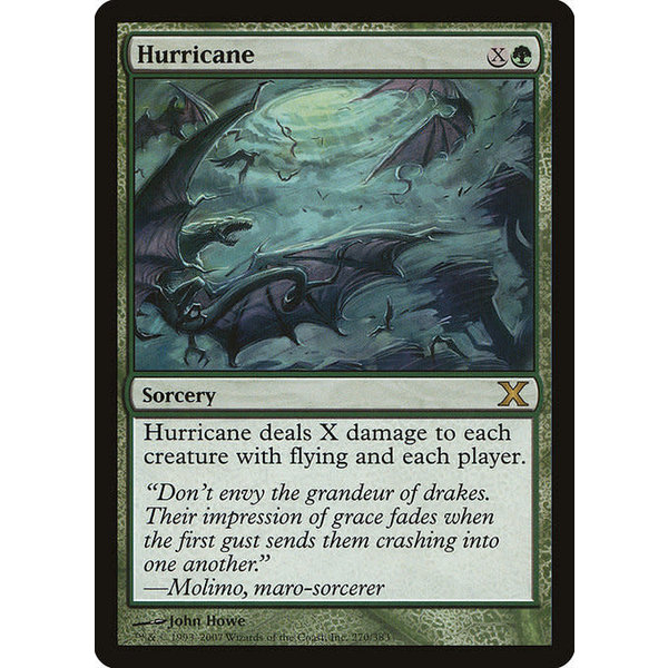 Magic: The Gathering Hurricane (270) Heavily Played